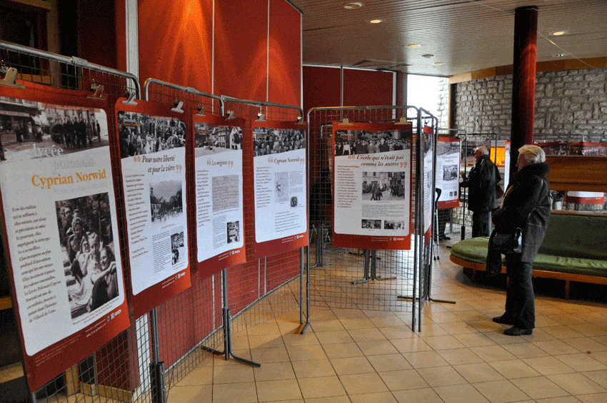 photo expo parcours de femmes lycee polonais