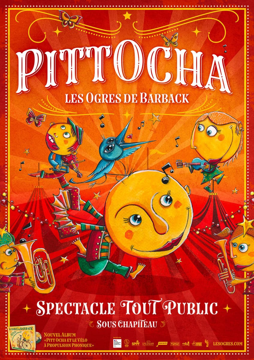 Affiche spectacle Pitt ocha